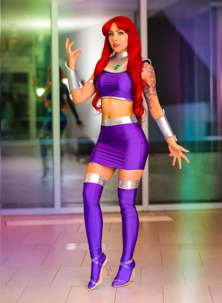 Disfraz star fire falda