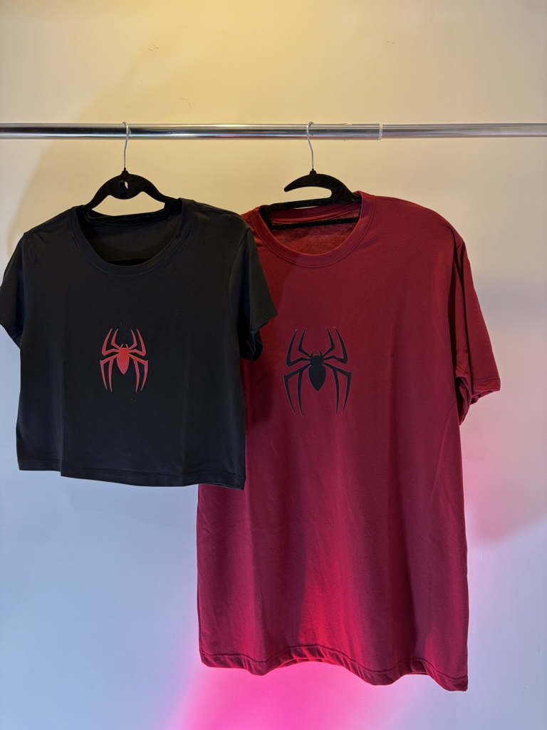 Set Spiderman rojo y negro