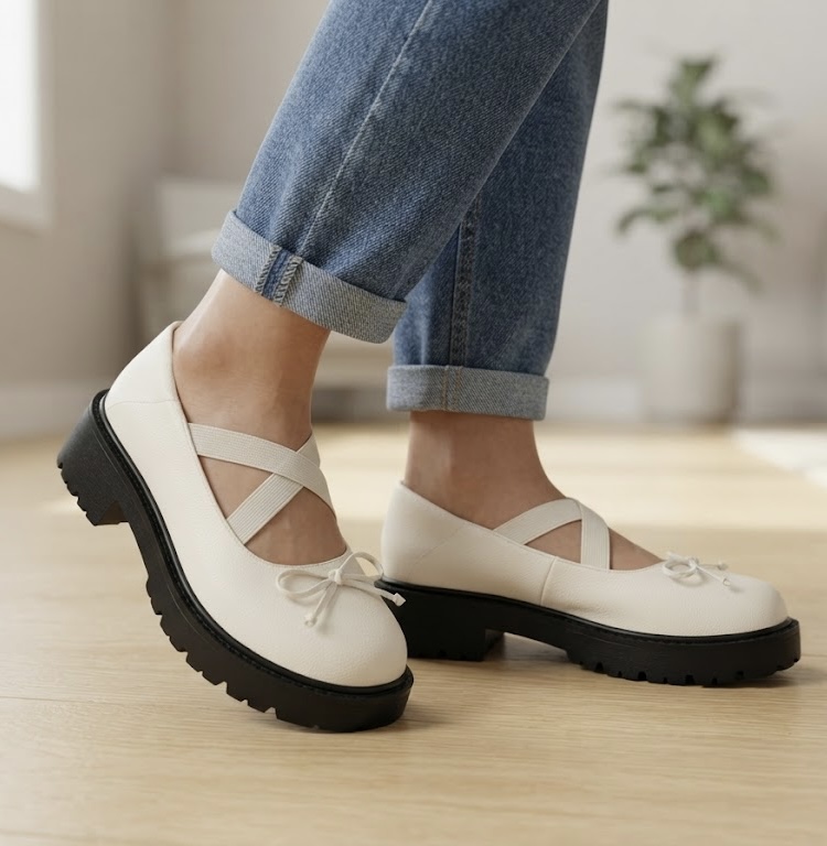Zapato Platforma Mary Janes