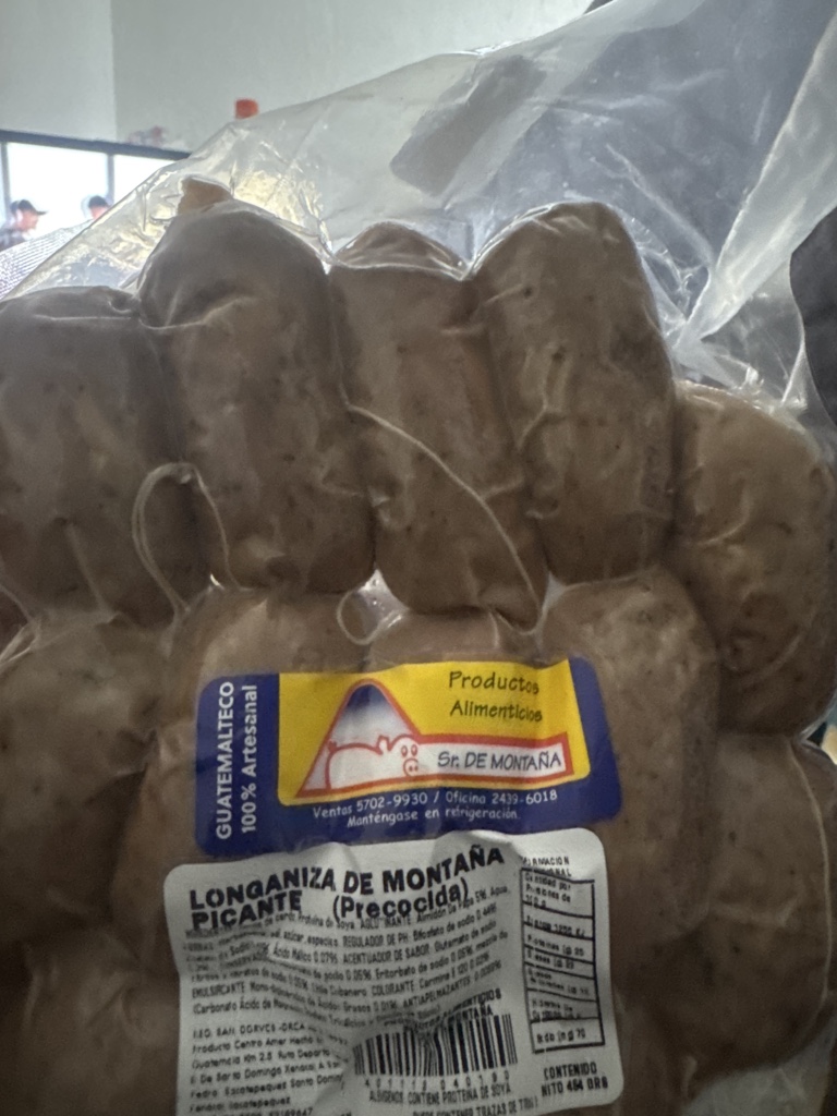Sr. de Montaña Longaniza picante