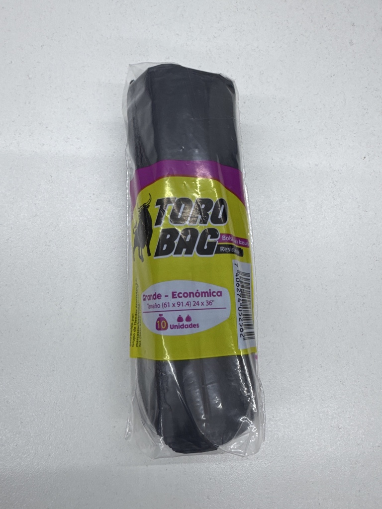 Toro Bag bolsas negras 10 u.
