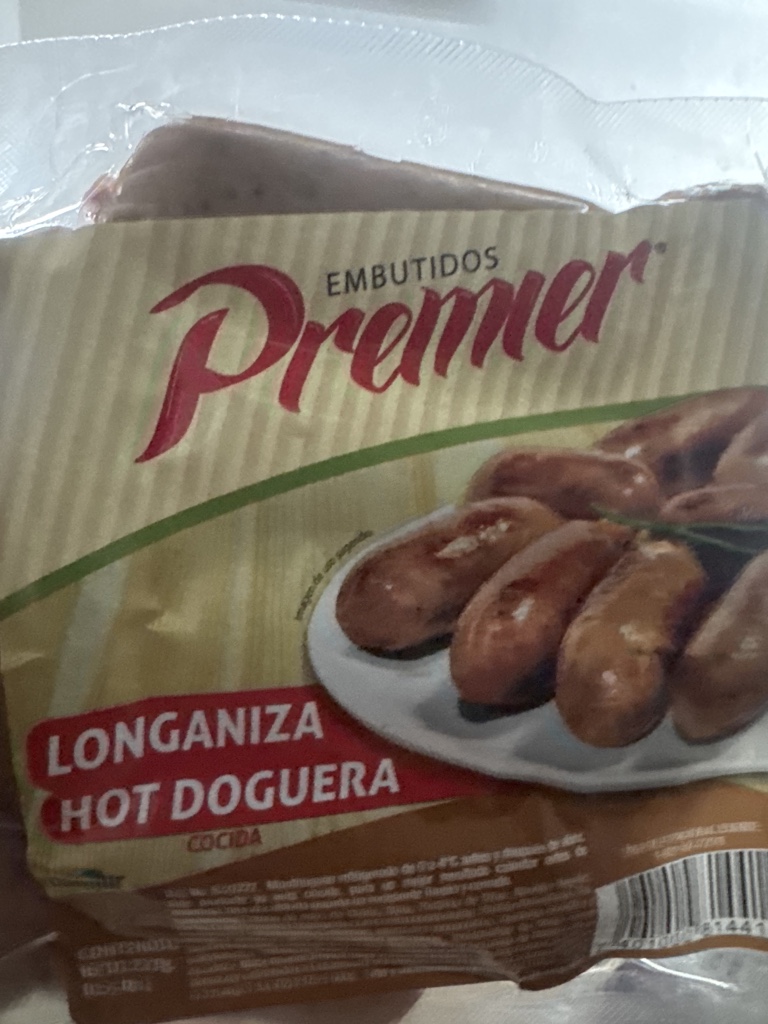 Premia longaniza hot doguera