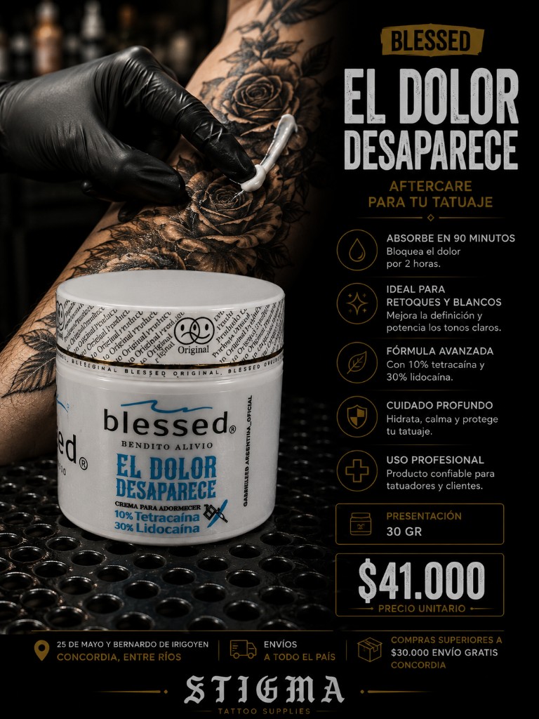 Anestesia blessed crema