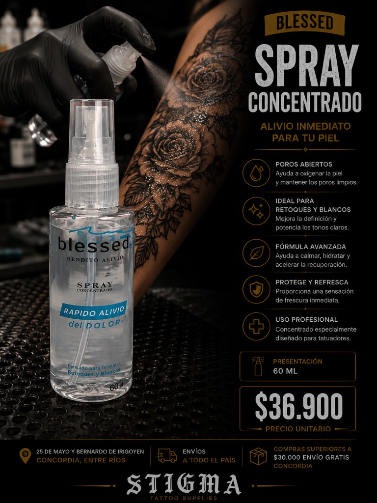 Anestesia spray blessed