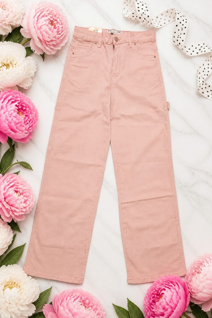 Wide Leg Pink T42