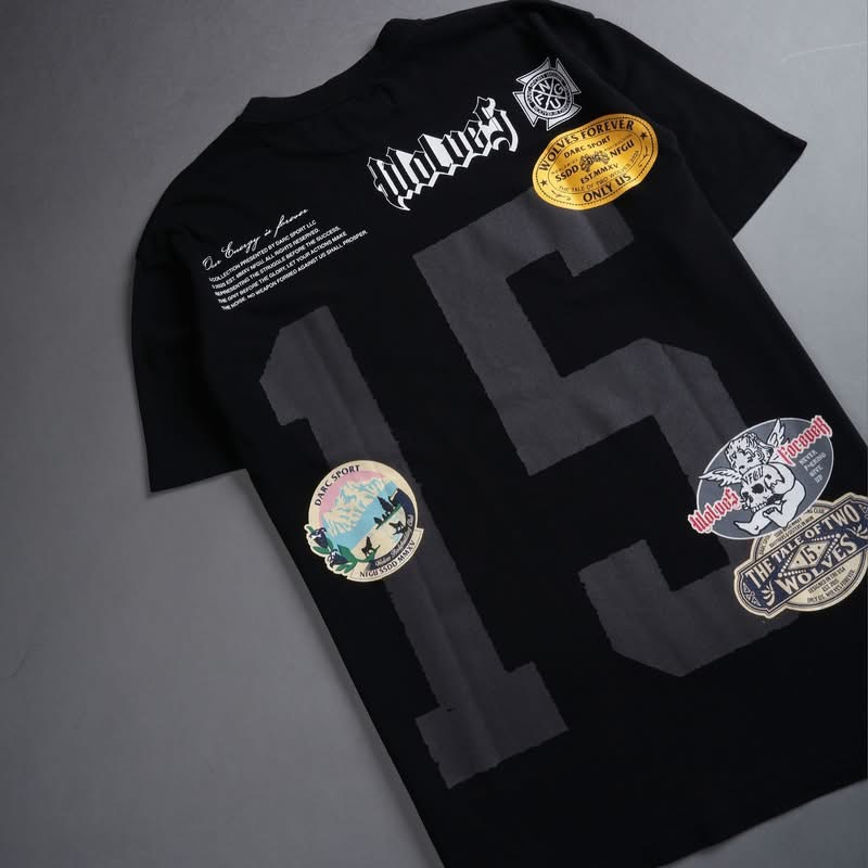 DarcSport Our Badges “Premium Classic” Tee in Black
