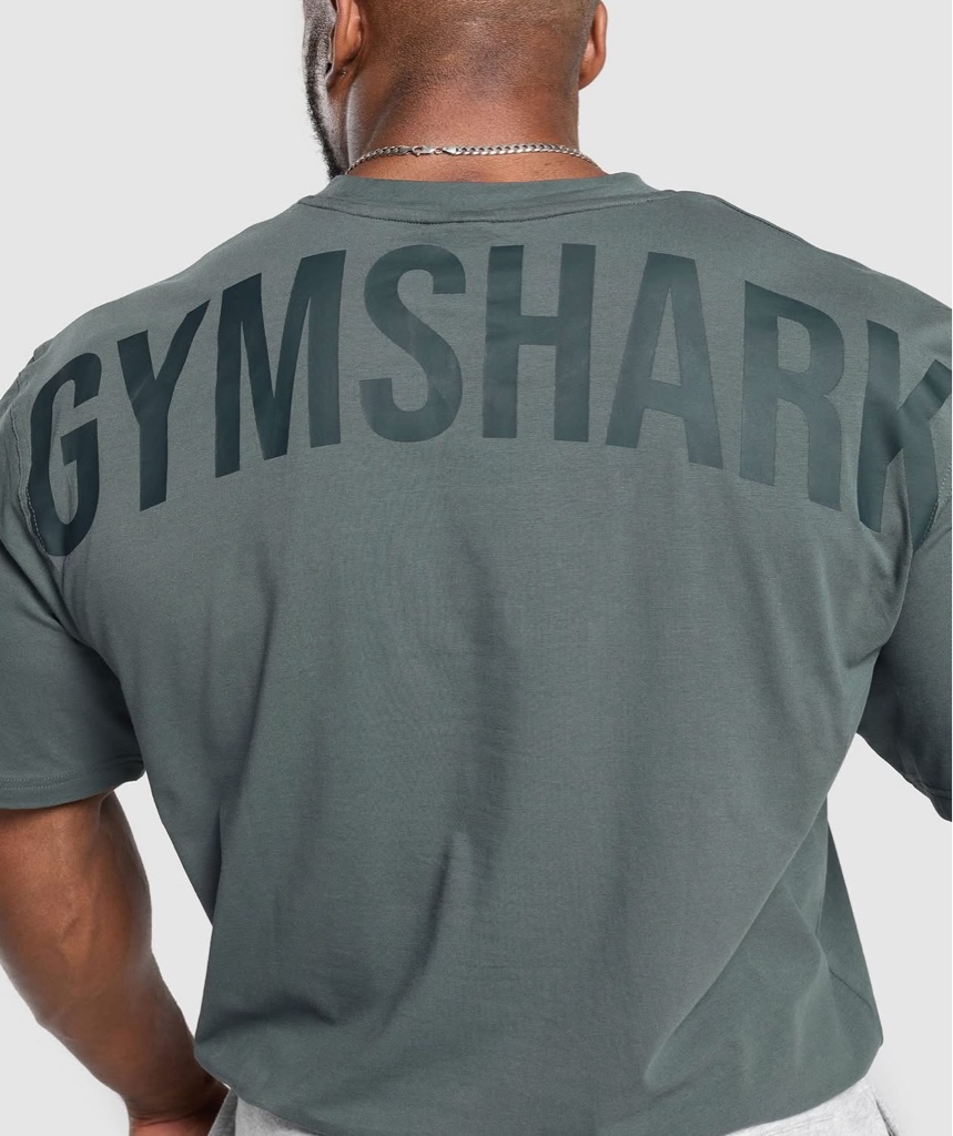 Gymshark POWER T-Shirt Color: Green