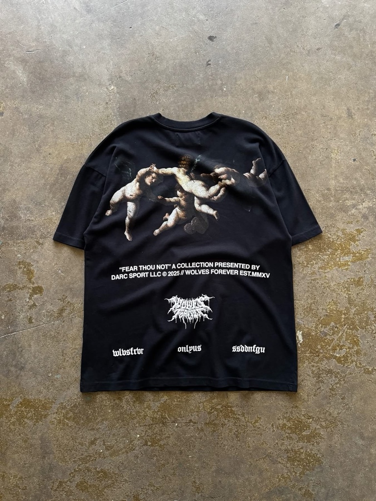 DarcSport 🐺Up Above “Premium” Oversized Tee in Black