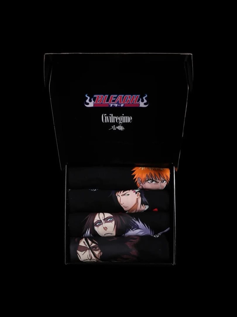 Civil Regime Bleach Side By Side 199X Tee “Box Set”in Black