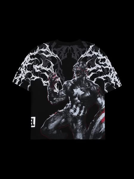 Civil Regime Captain America Zombie Assemble Side By Side x199 American Classic Oversized