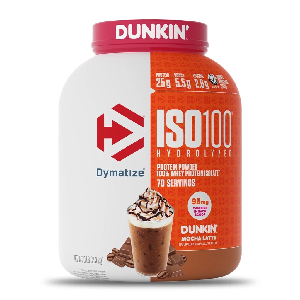 Dymatize® ISO100® Hydrolyzed Dunkin' Mocha Latte 76 Servicios