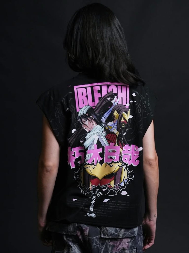 CIVIL REGIME  Byakuya 199X Muscle Tee in Black