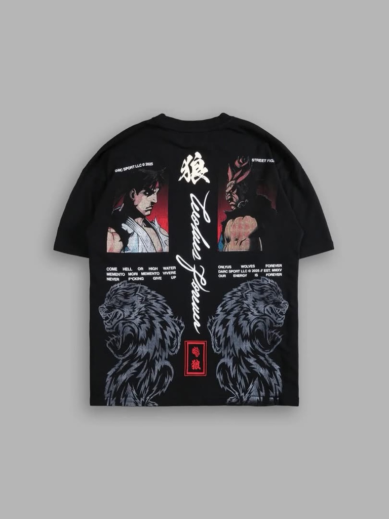 DarcSport  Ultimate Battle “Premium”  Oversized Tee in Black