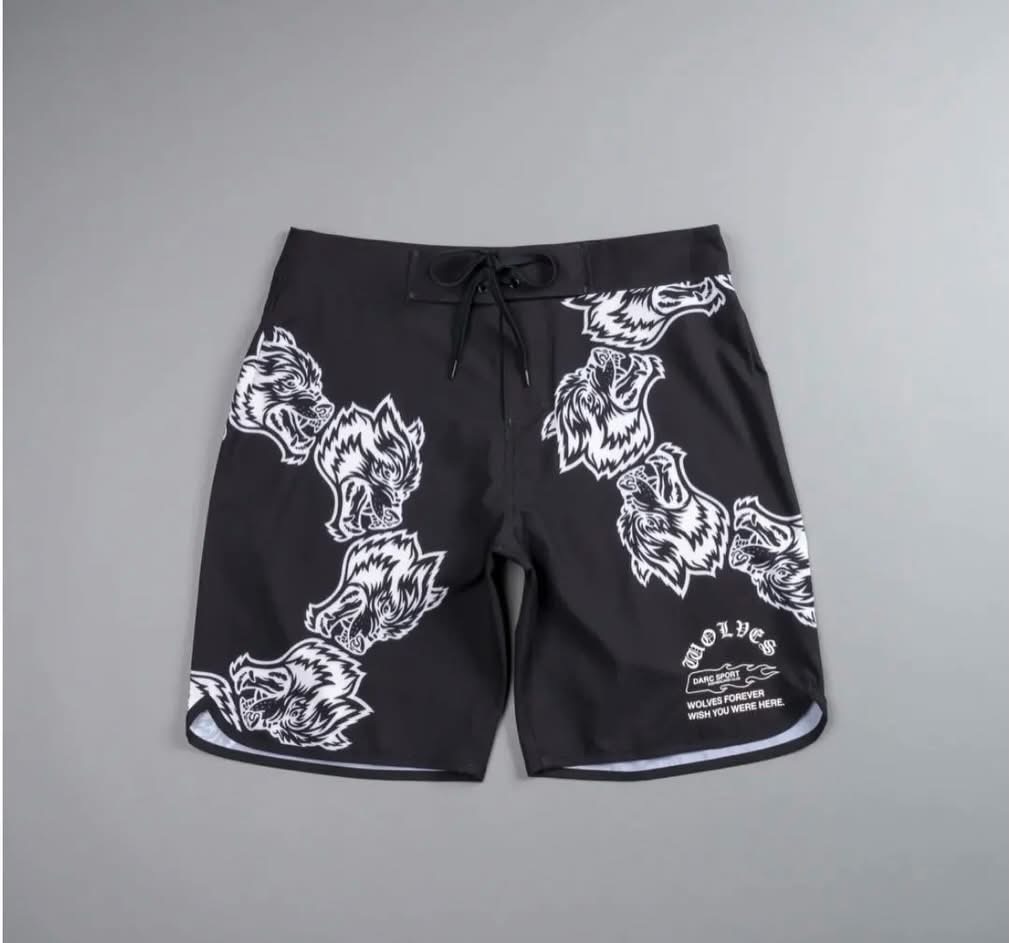 DarcSport  Surrounded By Family No Weapon Stage Shorts in Black
