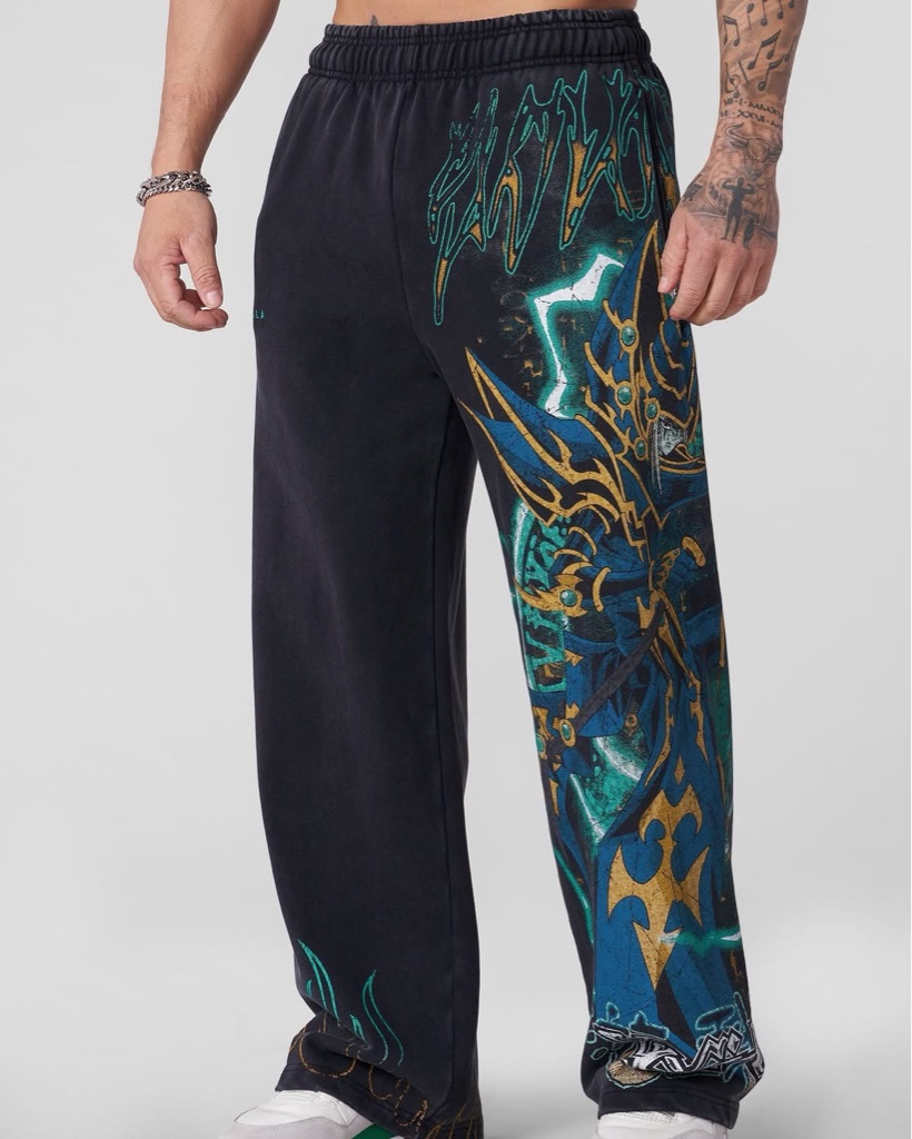 2004 YoungLA Yu-Gi-Oh!® Jogger Sweats Flaming Paladin