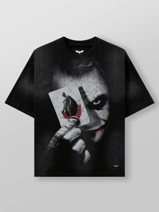 4254 YoungLA BATMAN SHADOW TEES  The Joker in Black