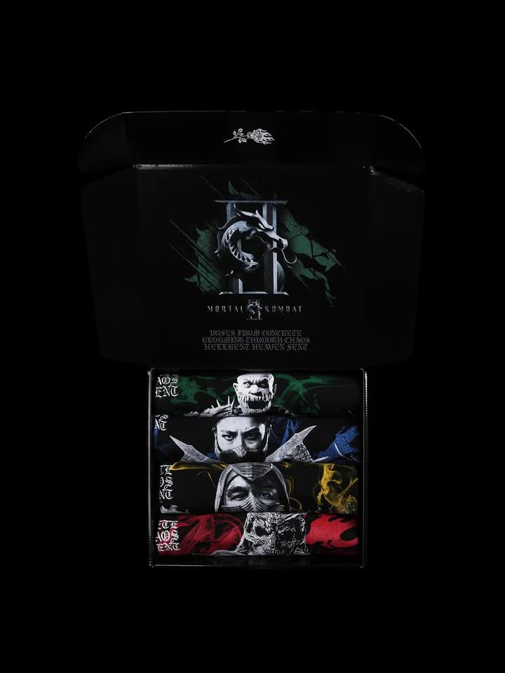 Civil Regime  Mortal Kombat II Side By Side 199X Box 4 Tee’s