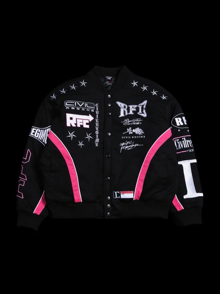 CIVIL REGIME RF1 Racing Jacket in Black