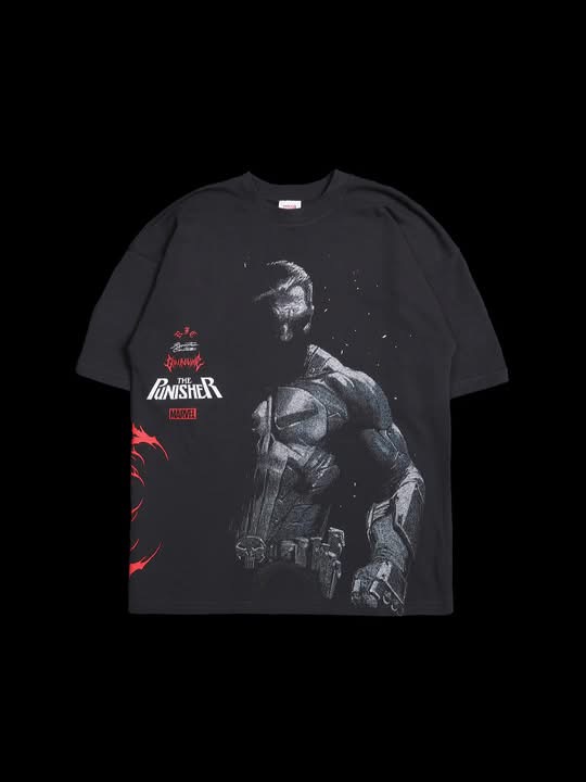 CIVIL REGIME  The Punisher  American Classic Oversized Tee