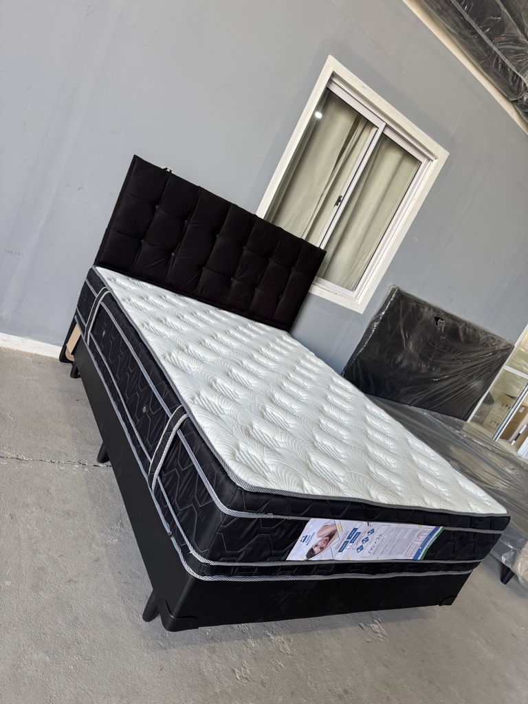140x30 confort premium negro (624)