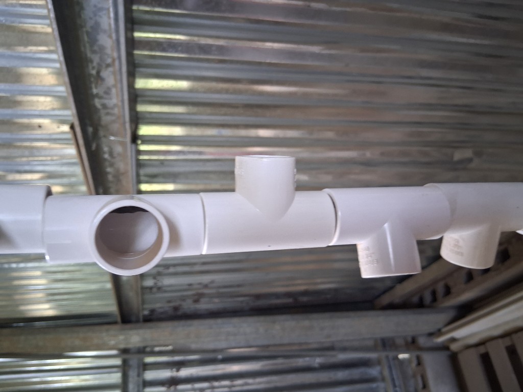 Tee PVC blanco 3/4