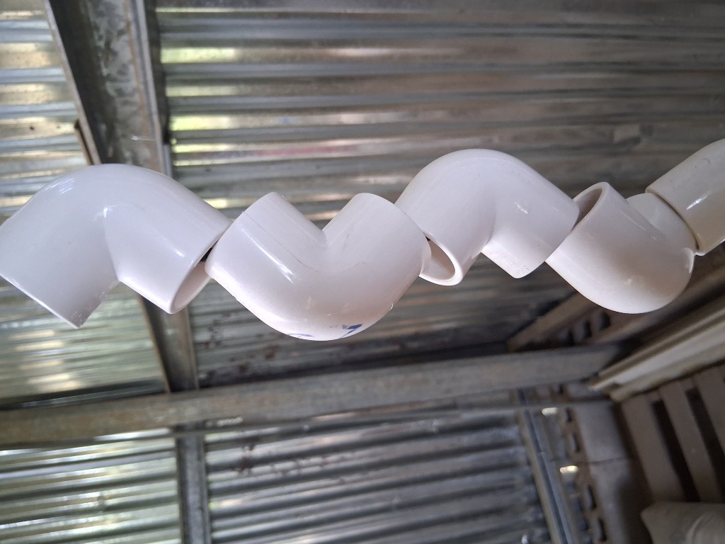 Codo PVC blanco 3/4
