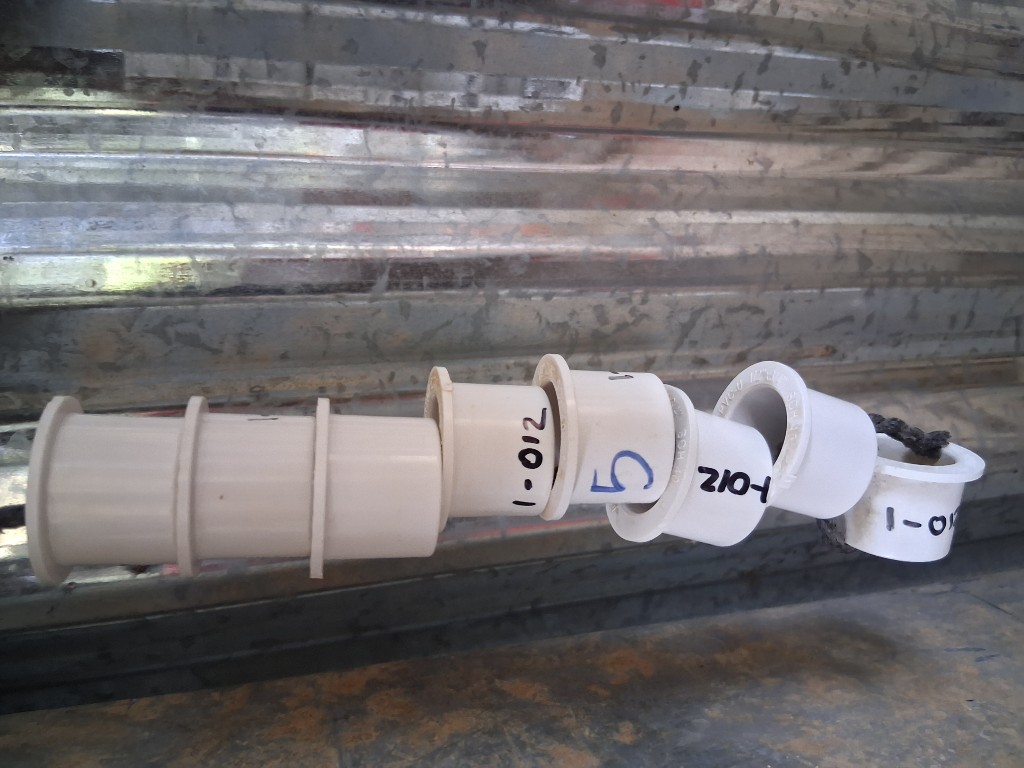 Reductor PVC blancas de 3/4 a 1/2