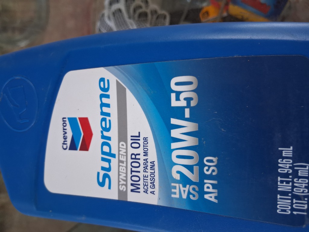 Chevron Supreme 20W-50 aceite motor