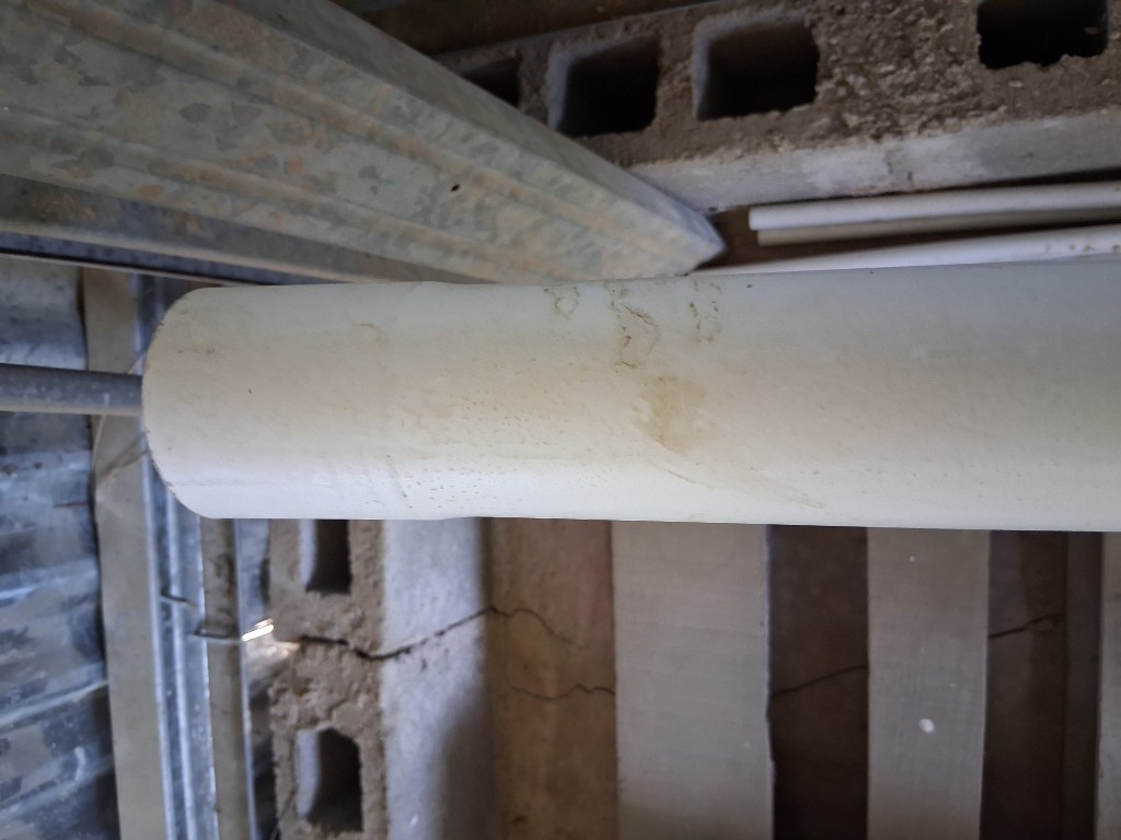 Tubo drenaje PVC blanco 2"