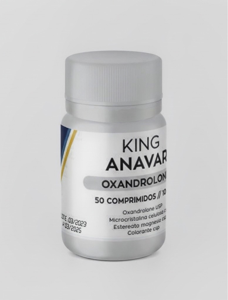 👑KING ANAVAR Oxandrolona 10mg / 50 Tabletas