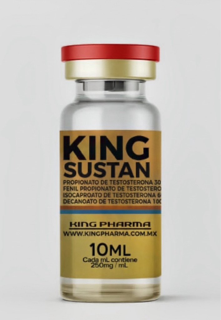 👑KING SUSTAN ( DURATESTON ) Propionato Testosterona 30mg/ML  Fenilpropionato Testosterona 60mg/ML  Isocaproato Testosterona 60mg/ML  Decanoato Testosterona 100mg/ML