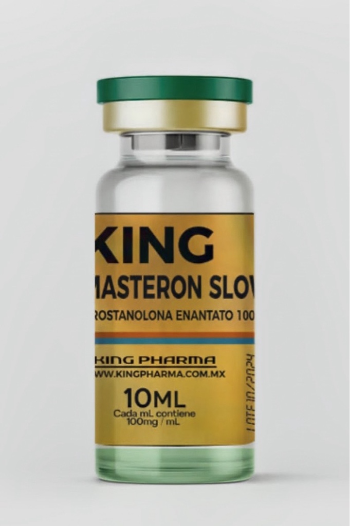 👑KING MASTERON SLOW Drostanolona Enantato 100mg