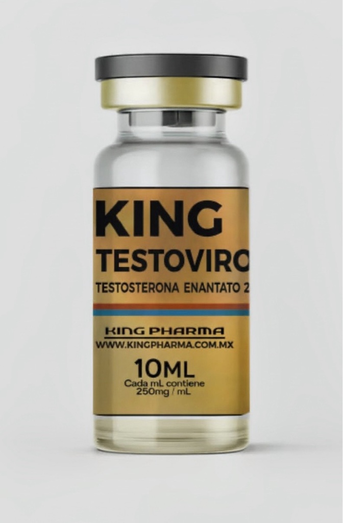 👑KING TESTOVIRON Enantato de Testosterona 250mg/m