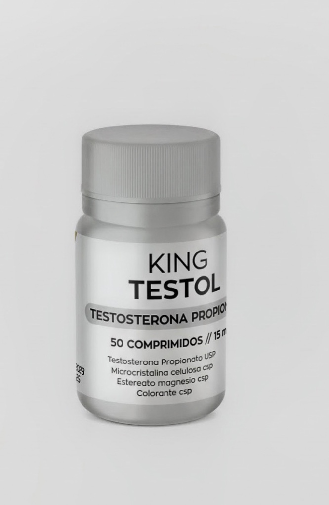 👑TESTOL Testosterona Propionato 15mg/50 Tabletas