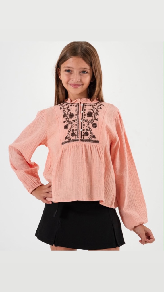Camisola bordada