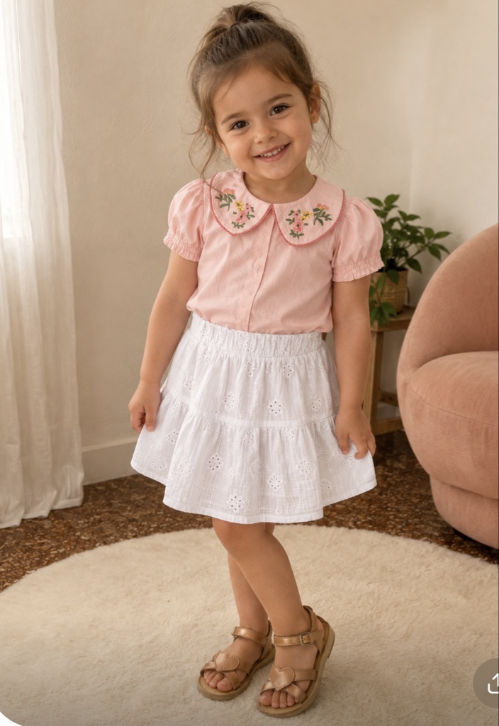 Pollera broderie