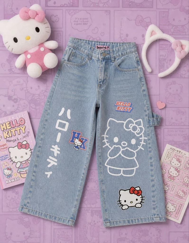 Jeans hello kitty
