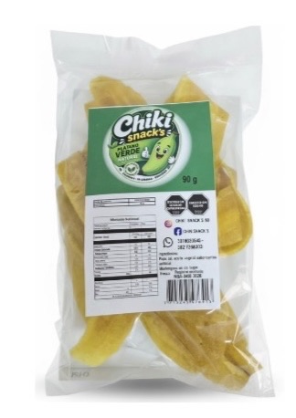 B3. plátanos verde natural 90g