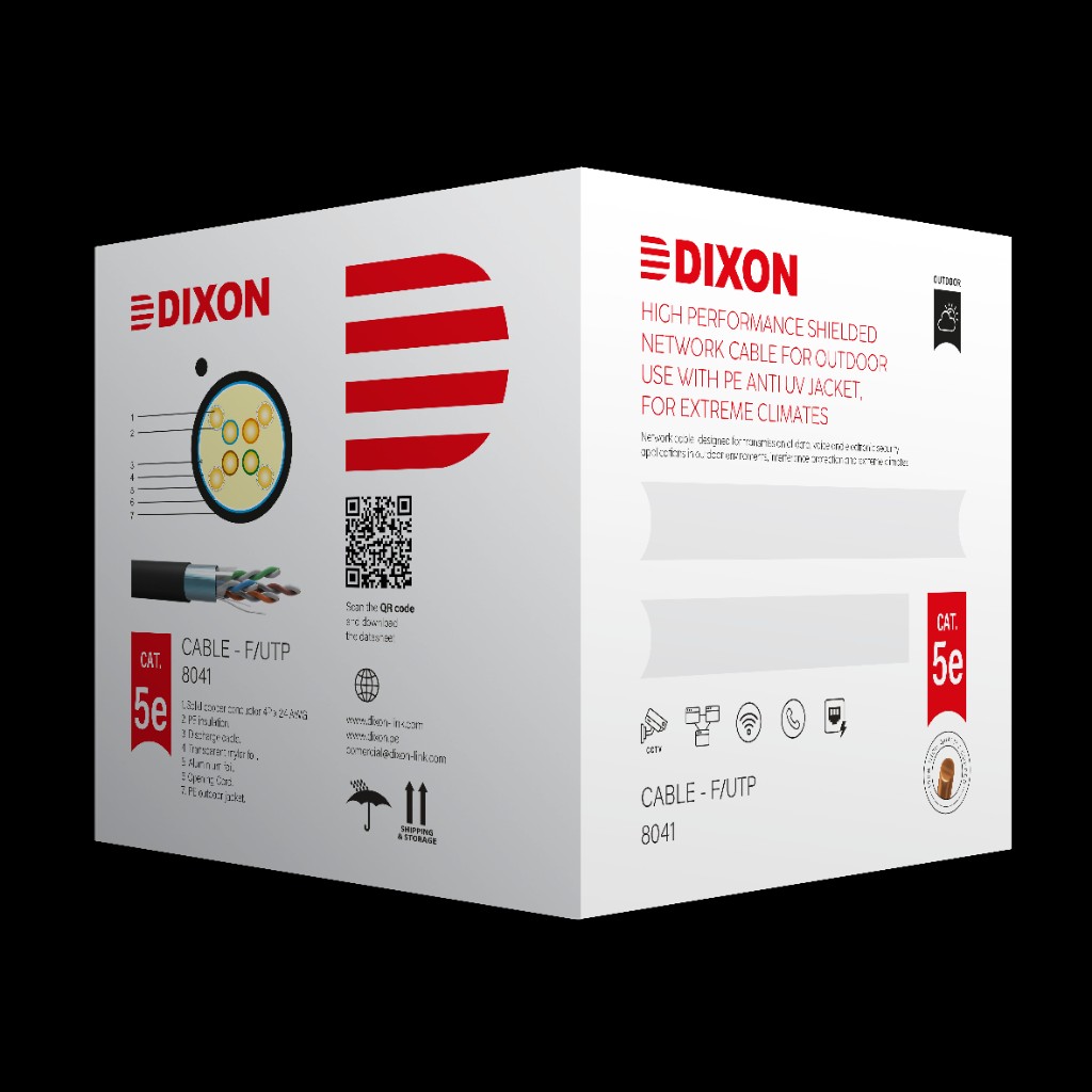 Dixon Car5e 100% Cobre