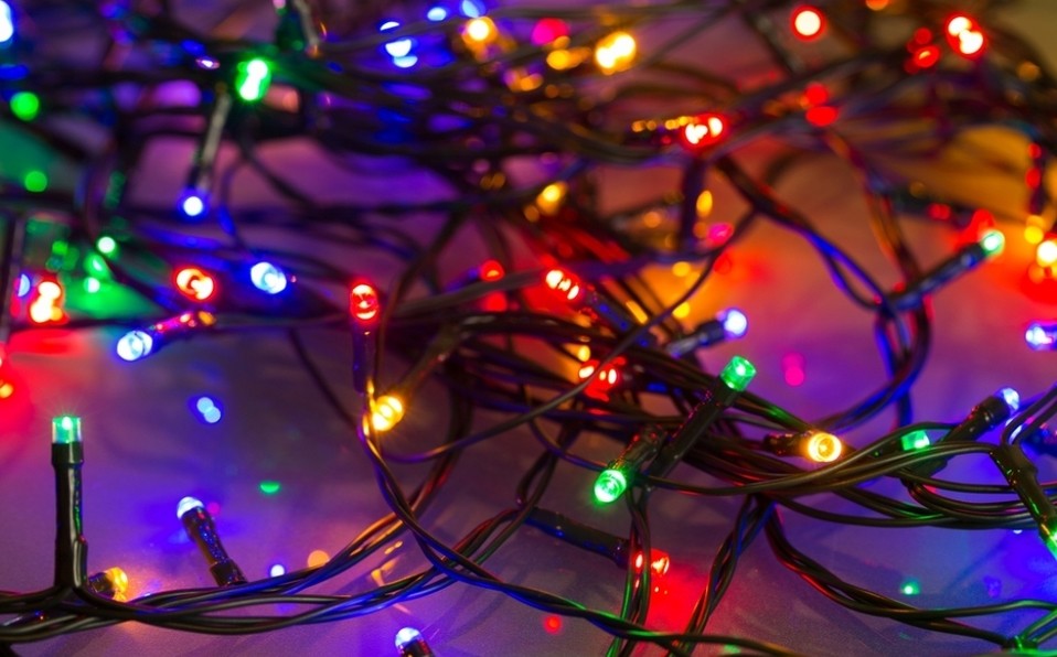 LUCES DE NAVIDAD MULTICOLOR CON MÚSICA 110V/ 10 METROS