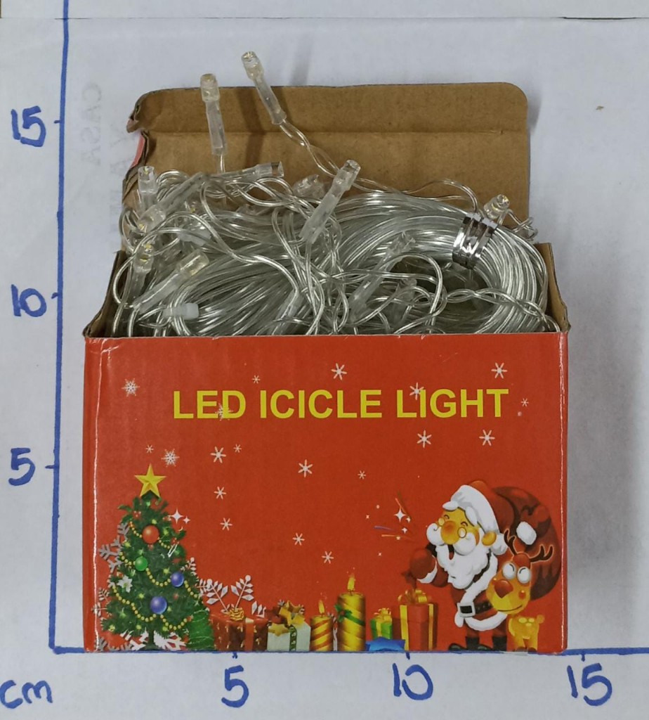 LUCES DE NAVIDAD AMARILLO 110V/ 10 METROS