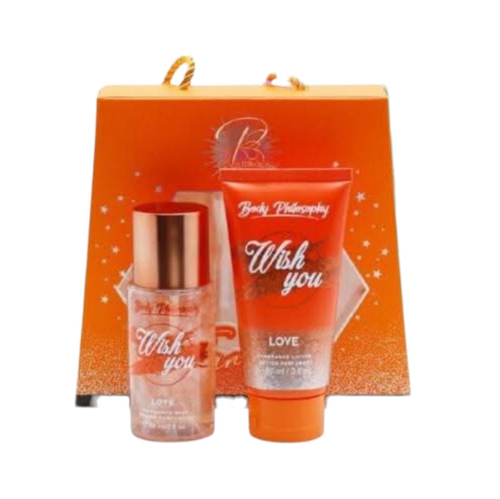 Set perfume y crema orange
