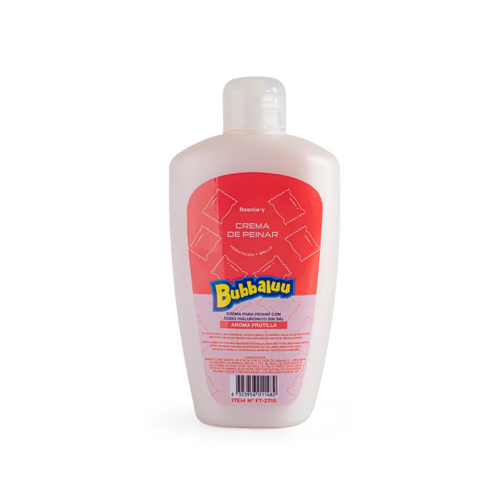Crema de peinar Bubbaluu frutilla