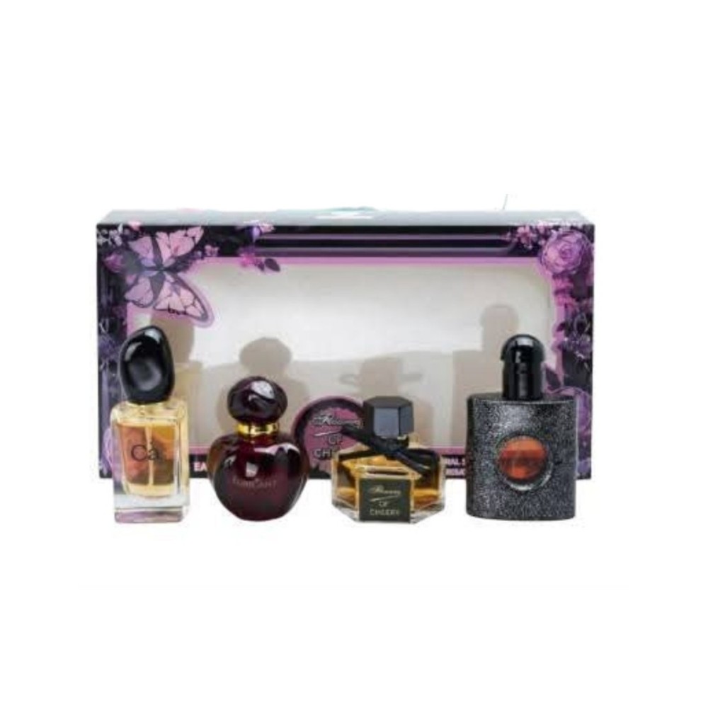 Set perfumes mujer 4 unidades