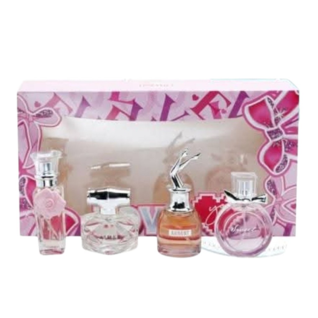 Set perfume 4 unidades