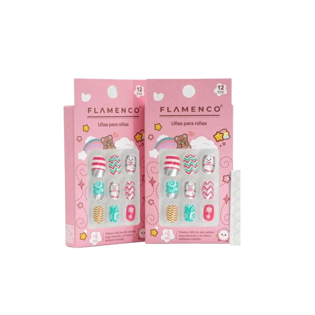 Uñas press on  para niñas