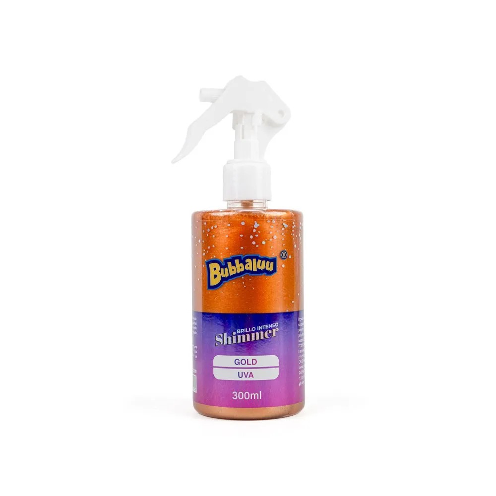 Shimmer Gold Uva 300ml Bubbaluu