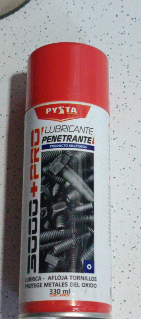 Aerosol lubricante penetrante pysta 330ml