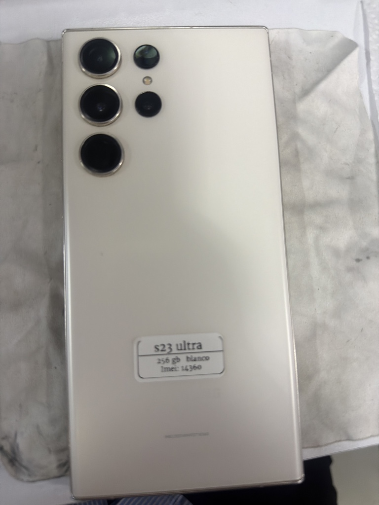 ❌#4620.Samsung s23 ultra 256 GB blanco