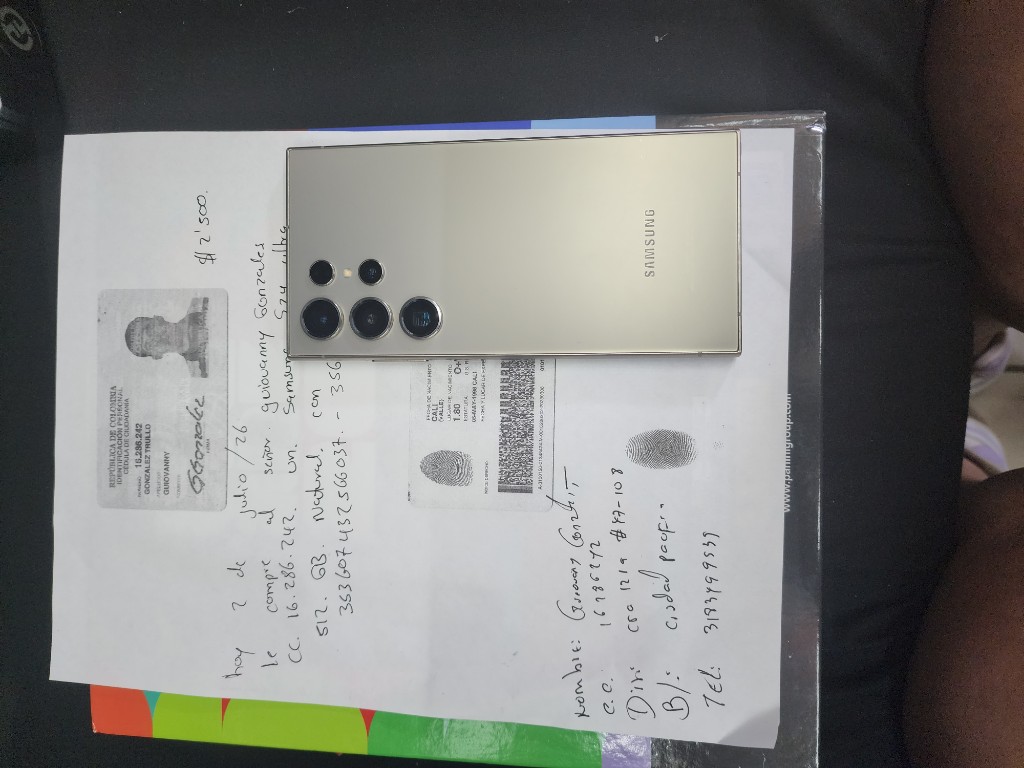 ❌#4687. Samsung s24 ultra de 512 GB natural